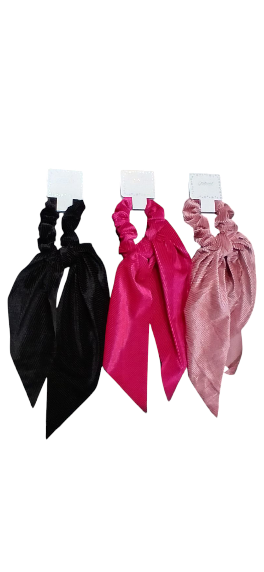 VELVET SCARF HAIR SCRUNCHIES