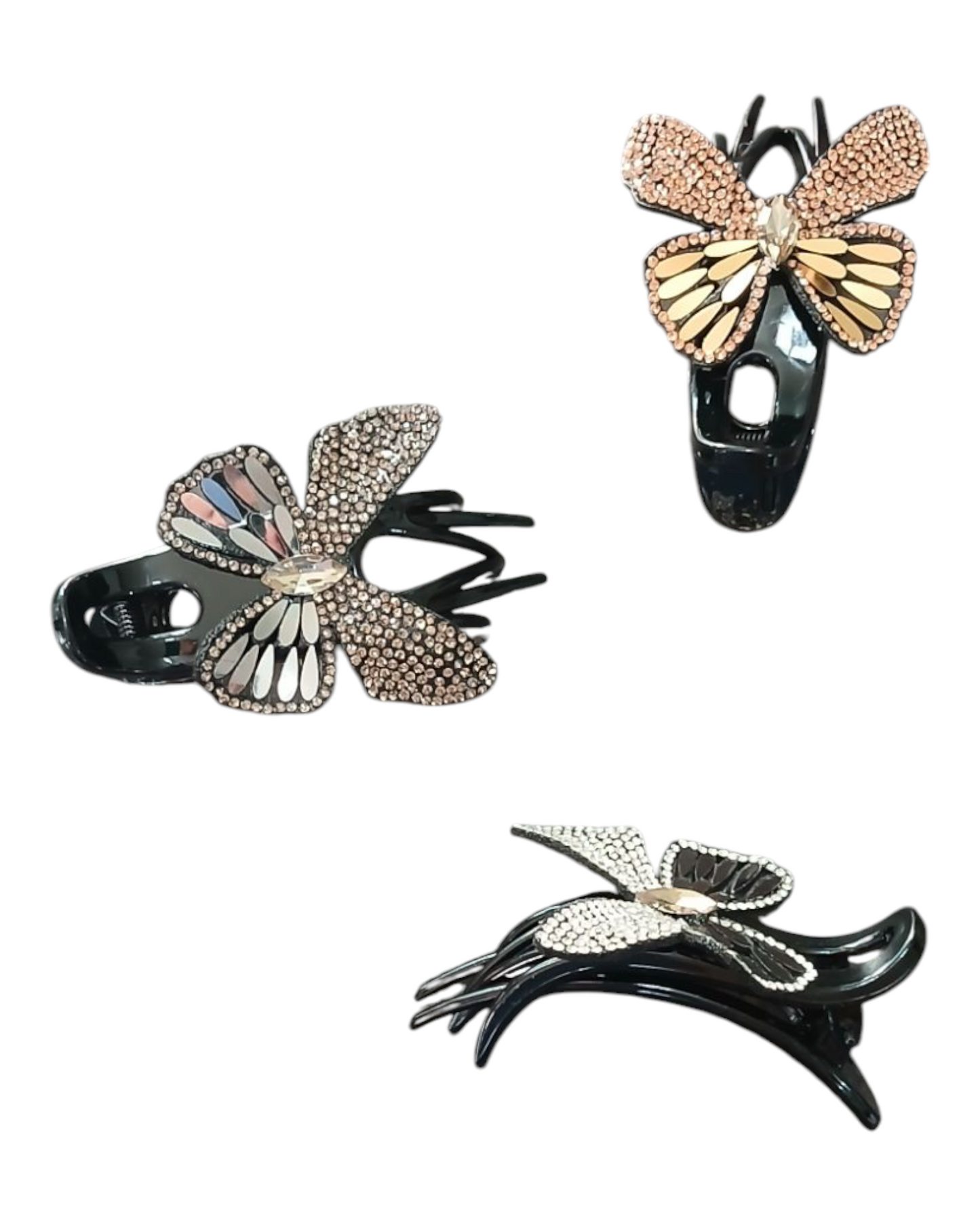 BUTTERFLY HAIR CLIPS