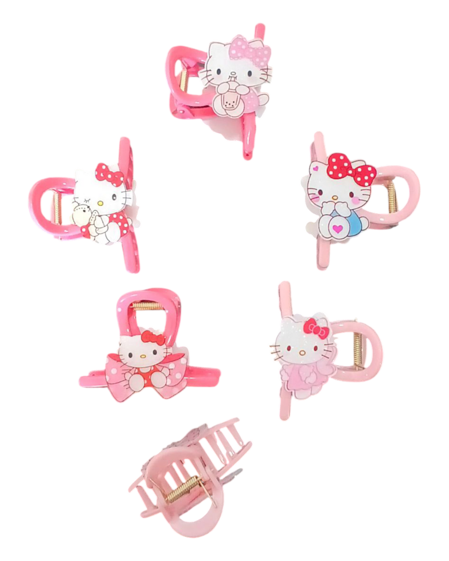 CAT DESIGNS HAIR CLAW CLIPS